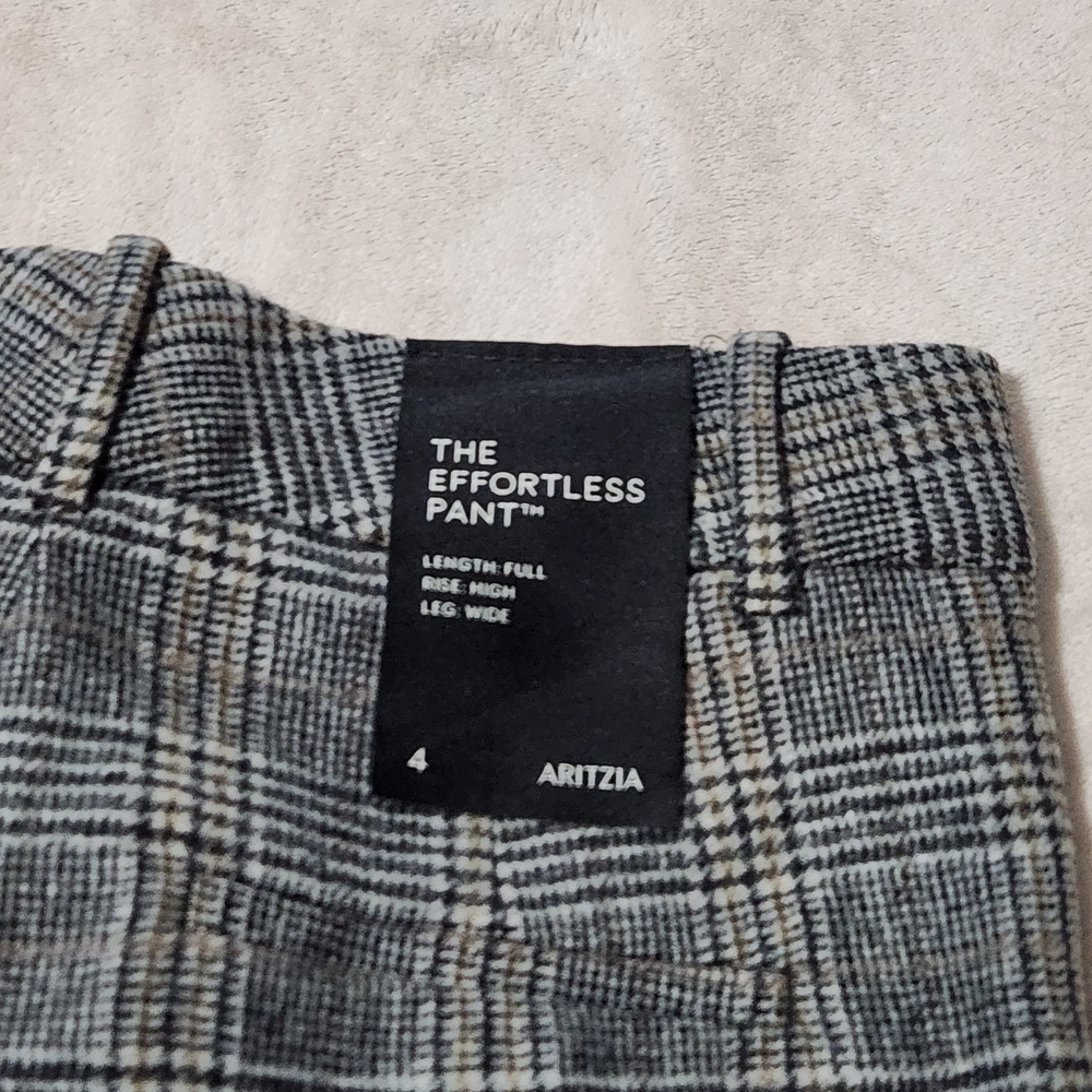 BNWT Aritzia Effortless Pant Calhoun Size 4 - Picture 5 of 5
